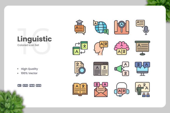 Linguistic Colored Icon: A Creative Tool for Designers