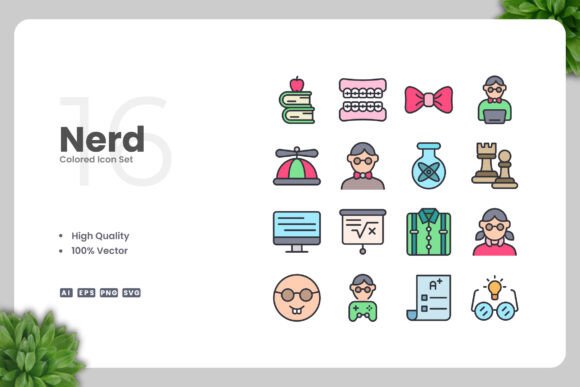 Nerd Colored Icons: Avoiding Common Pitfalls When Using Versatile Vector Graphics
