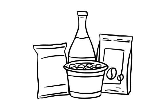 Packaged Food Sketch: How Convenience Item Drawing Transforms Creative Workflows