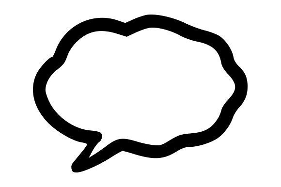 Rounded Speech Bubble: A Friendly Tool for Clear Communication